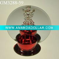 Wholesale christmas candle holder with mirror