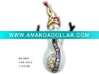 Wholesale christmas decorative polyresin snowman craft