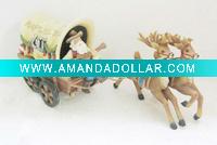 Wholesale Christmas resin santa (KNS-ES002)