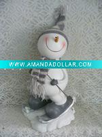 Wholesale christmas skating snowman