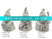 Christmas ceramic santa decoration