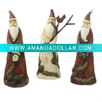 Wholesale Christmas resin santa