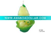 Wholesale Christmas fruit candle decoration