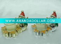 Wholesale Magnet Candle Holder Resin Christmas Item