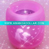 Wholesale Colorful decorative led flameless candle