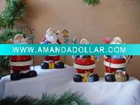 Polyresin Santa Christmas decor
