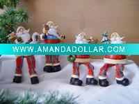 Polyresin Santa decoration