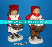 Wholesale closeout Christmas candle holder