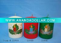 Wholesale pillar christmas candle