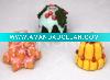 Wholesale Christmas Decoration X-mas candle cake christmas ornament