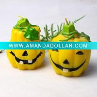 Wholesale pumpkin craft candle, craft candle, gift candle, beautiful candle