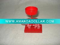 Wholesale Christmas Elk stripe candle holder