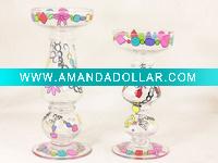 Wholesale handmade Christmas glass candle holder
