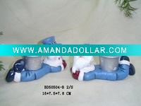 Wholesale Christmas terracotta candle holder