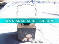 Wholesale Wooden christmas candle holder,Wooden candle holder