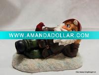 Wholesale Polyresin Santa Claus figure