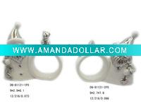 Wholesale Electroplating christmas santa napkin holder