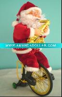 Wholesale santa claus with ride bike