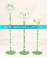 Wholesale Christmas handmade glass tea light candle holder