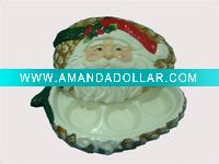 Handiwork Santa Candy Pot