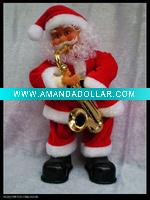 Wholesale Saxophone Dancing Musical Santa Claus