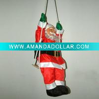 Wholesale climbing santa claus with rope