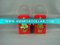 Wholesale Christmas Metal Box Candle Holder