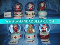 Christmas water globe