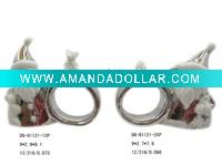 Wholesale Electroplating santa ceramic napkin holder