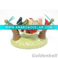 Wholesale 6'' santa claus playing and cradling