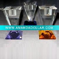 Crystal Candle Holder