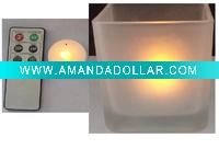 electric tea light candle holder