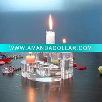 Wholesale crystal candle holder for church