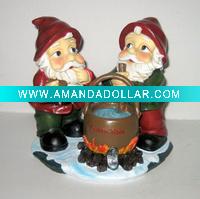 Wholesale resin santa claus with the water ball item