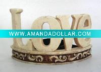 Resin candle stand