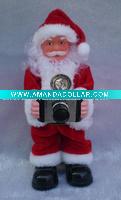christmas man take a camera