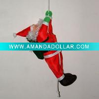 Wholesale climbing santa claus with rope
