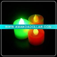 christmas blinking candle