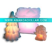 Wholesale NS-LC009 LED color changing Xmas candle