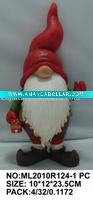 Wholesale polyresin santa for christmas decoration or ornament