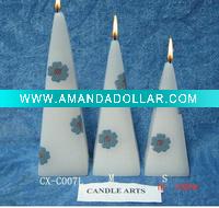 holiday decorative candle
