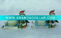 Wholesale Magnet Candle Holder Resin Christmas Item