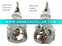 Wholesale Christmas santa electroplating tealight holder