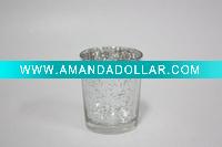 Wholesale Glass candle holder for Christmas