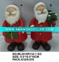 Wholesale 2asst christmas item in polyresin for decoration