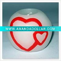 valentine candle