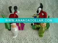 Wholesale hanging christmas santa