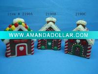 House christmas candle