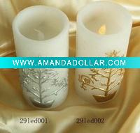 Wholesale christmas tree LED Candle for home decoration