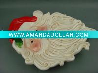 Wholesale Ceramic Santa Plate